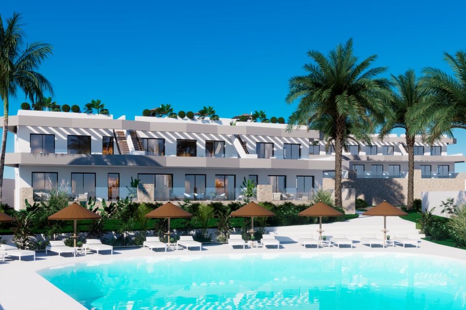 Bungalow en venta de obra nueva en Finestrat, Costa Blanca